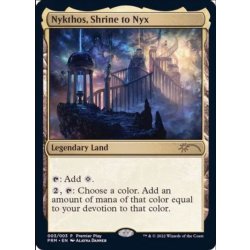 [EX+](Premier Play)ニクスの祭殿、ニクソス/Nykthos, Shrine to Nyx《英語》【PRM】 1枚