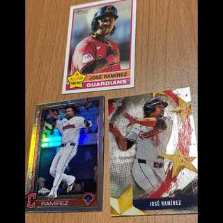 José Ramírez Chrome,StarsOfMLB,Heritage 2枚