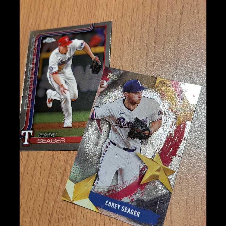 Corey Seager Insert: Stars of MLB+Chrome 1枚