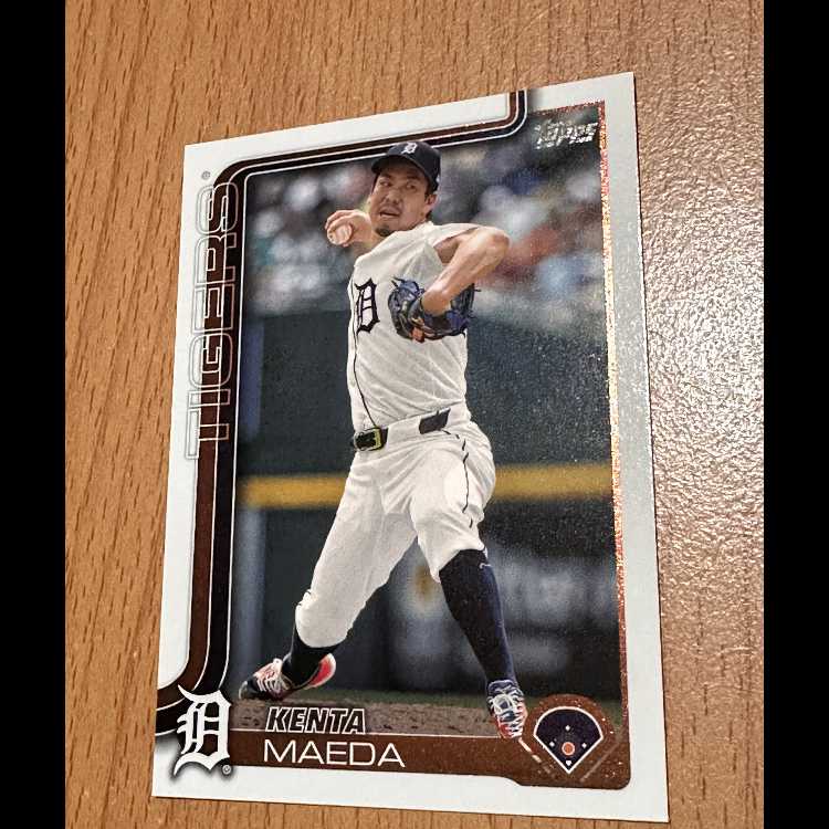 前田健太 toppsカード 東北楽天ゴールデンイーグルス デトロイト・タイガース 1枚