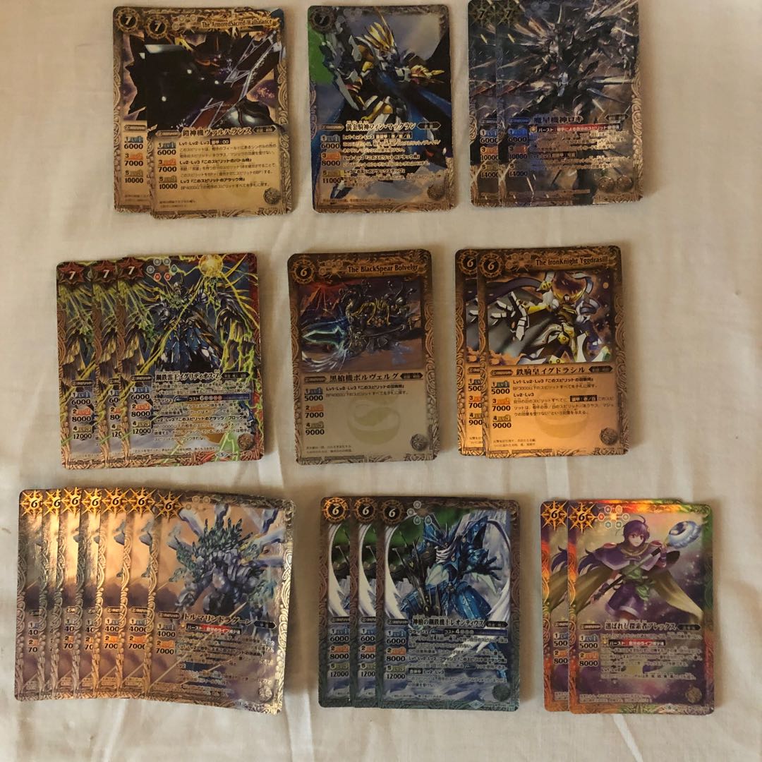 バトスピ 引退品 白のカードプール 約6000枚 一部多色あり