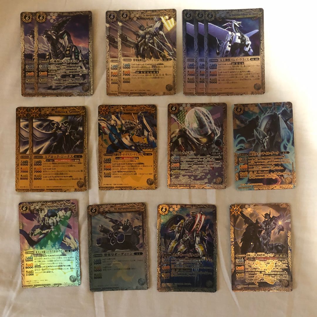 バトスピ 引退品 白のカードプール 約6000枚 一部多色あり