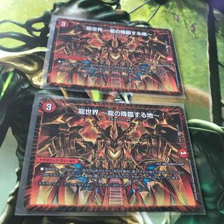 龍世界 -龍の降臨する地- 2枚セット