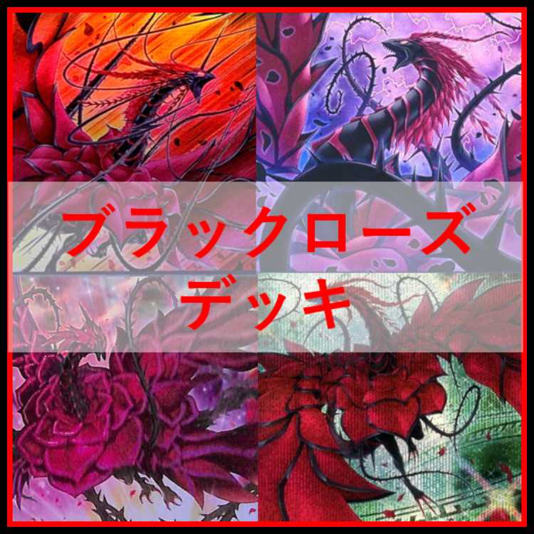 遊戯王　デッキ　ローズドラゴン　月華竜　ブラックローズ　[05036] 1枚