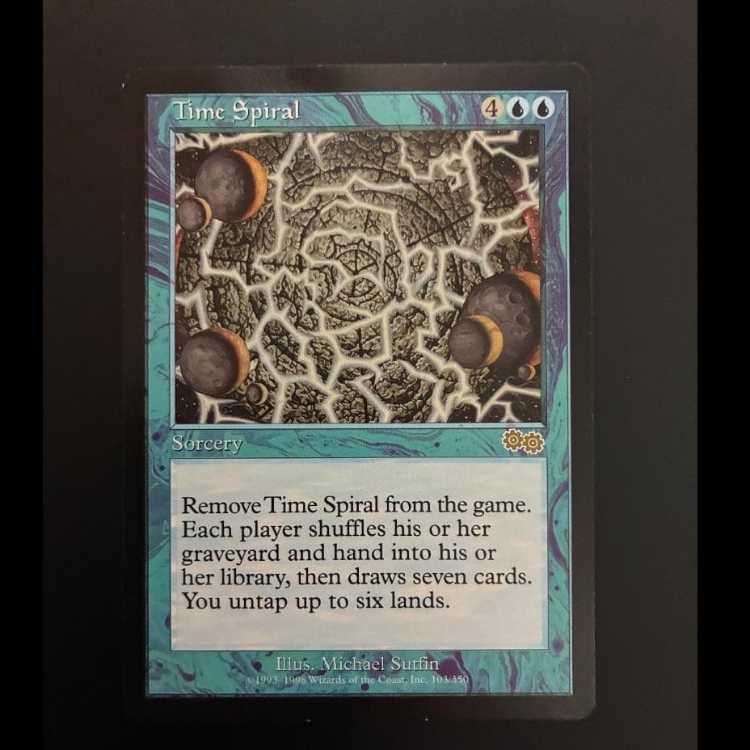 MTG Time Spiral 時のらせん 英語版 1枚