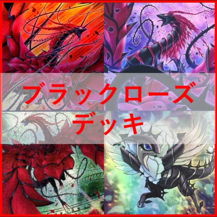 遊戯王　デッキ　ローズドラゴン　月華竜　ブラックローズ　[05035] 1枚