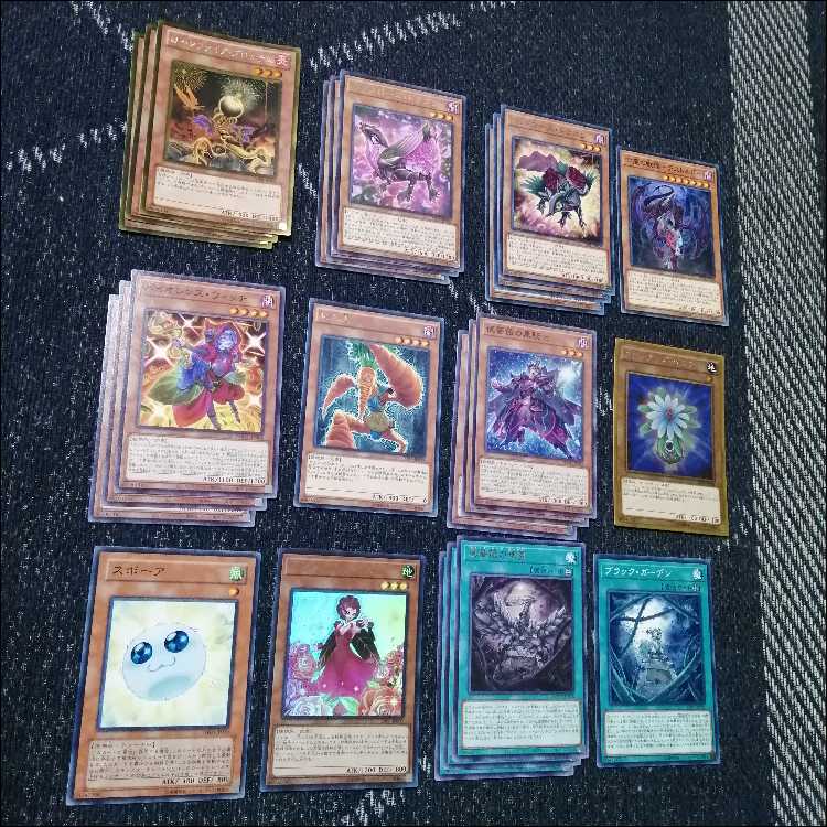 遊戯王　デッキ　ローズドラゴン　月華竜　ブラックローズ　[05035] 1枚