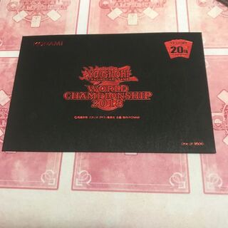 遊戯王 - 遊戯王　wcs2018 封筒のみ　美品　20th 2025年最新】wcs2018 封筒の人気アイテム - メルカリ