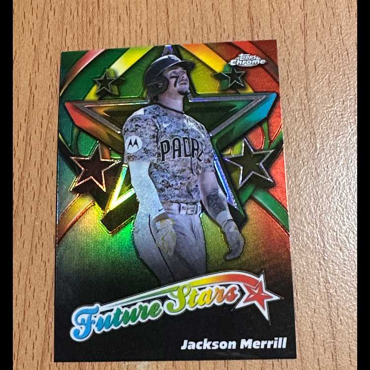 Jackson Merrill インサート Future Stars 1枚