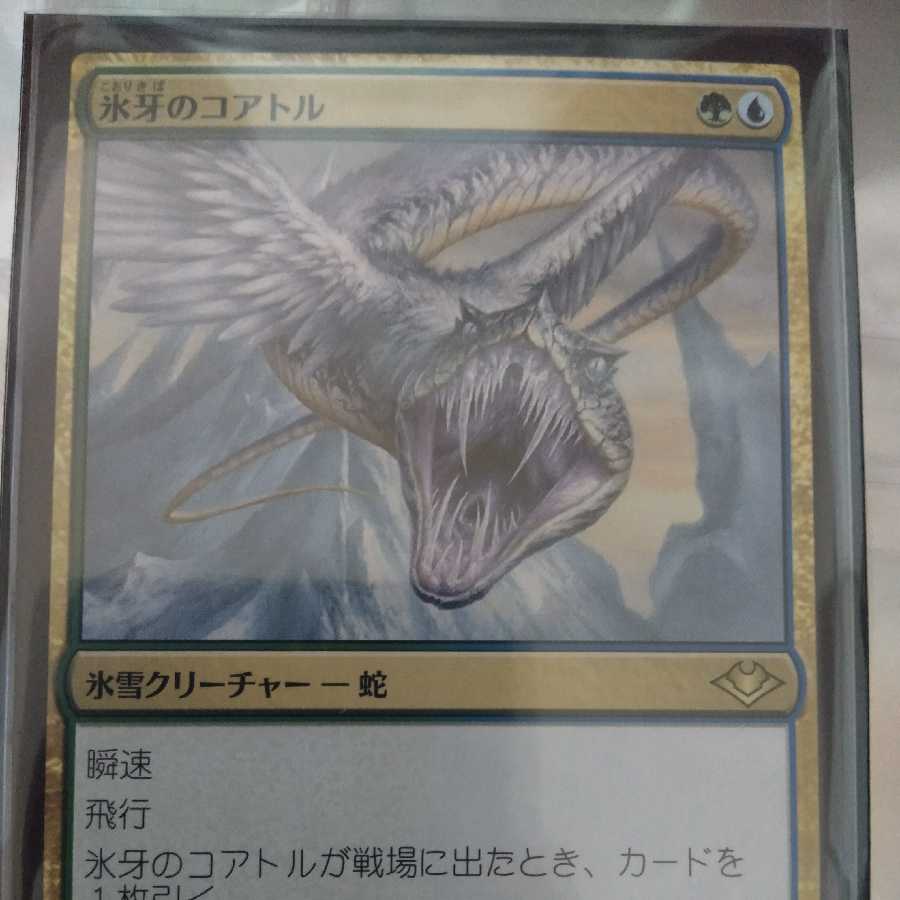 氷牙のコアトル 日本語 4枚セット