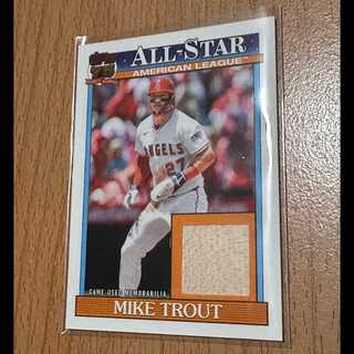 Mike Trout 実使用レリック Topps 1991 All-Stars 1枚