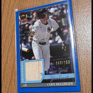 世界150枚限定 実使用レリック Cody Bellinger インサート 1枚