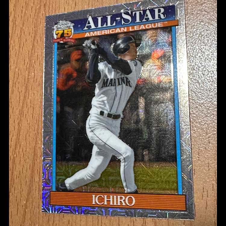 イチロー Mojo Refractor 75th Anniversary モジョ 1枚