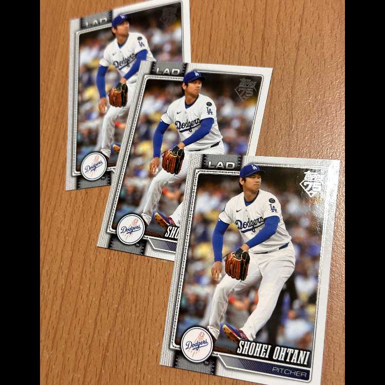超最新の大谷翔平3枚セット 2026 Topps Series2 MLB 3枚