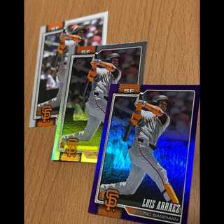Luis Arraez Purple Parallel + Rainbow + Regular (Limited to 250 copies worldwide) 3枚