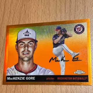 MacKenzie Gore—Limited to 25 copies worldwide: Orange Refractor 1枚