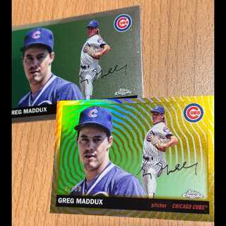 Greg Maddux "Gold Vibrations" Insert (Limited to 50 copies worldwide) 2枚