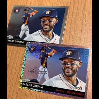 Carlos Correa World No. 75 Rose Gold Mini-Diamond 2枚