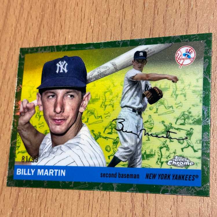 BILLY MARTIN World 99 Toile White/Green Parallel 1枚