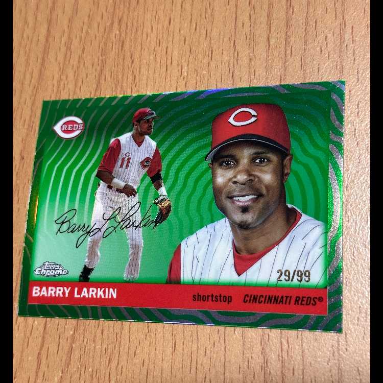 Barry Larkin's "Green Vibrations" Parallel Edition (Limited to 99 copies worldwide) 1枚