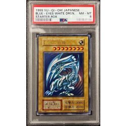 PSA8鑑定済〕青眼の白龍(初期)【ウルトラ】{STARTERBOX}《モンスター 