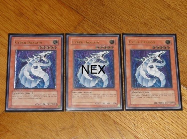 サイバードラゴン　アジア版　レリーフ　３枚セット 1枚