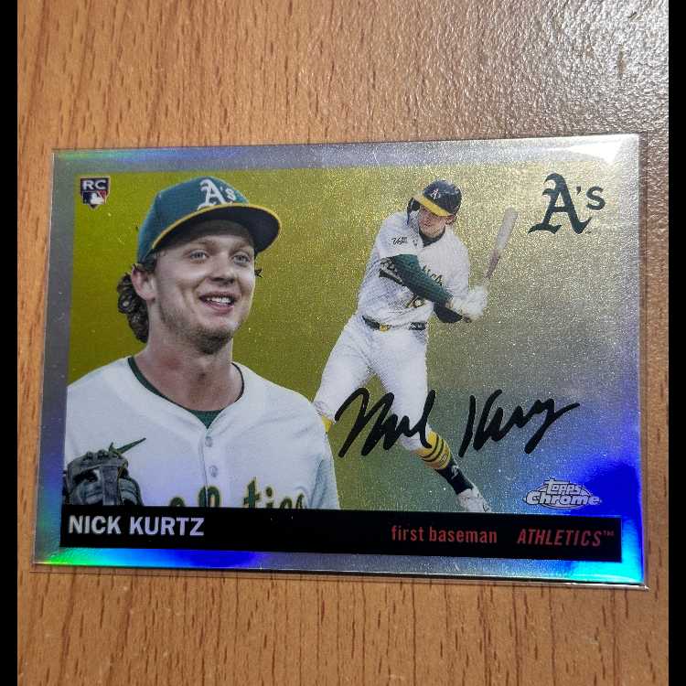 Nick Kurtz Image Variation Edition TOPPS PLATINUM 1枚