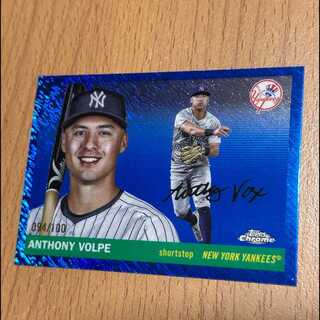 Anthony Volpe's Blue Lava Refractor (Limited to 100 pieces) 1枚