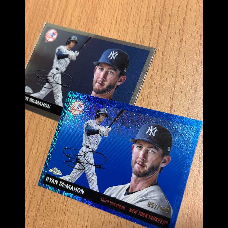 Limited to 100 copies worldwide! Ryan McMahon's Blue Lava Parallel 1枚