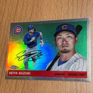 Refractor Edition! Seiya Suzuki TOPPS CHROME PLATINUM 1枚