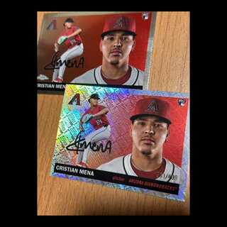 Cristian Mena 世界で499枚限定のTopps Refractor 2枚
