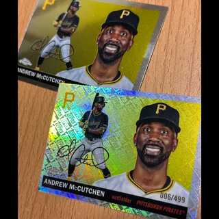 Andrew McCutchen 世界499枚限定Topps Refractor 2枚