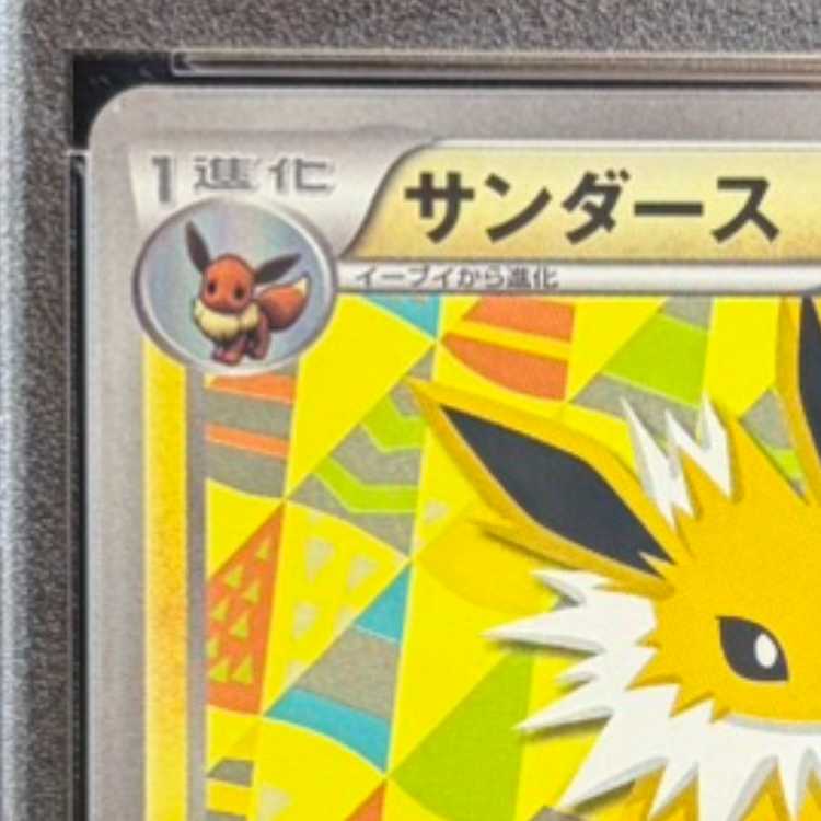 【PSA10】サンダース コレクションファイル イーブイコレクション PROMO 186/BW-P 1枚