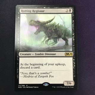 朽ちゆくレギサウルス 英語版 NM程度