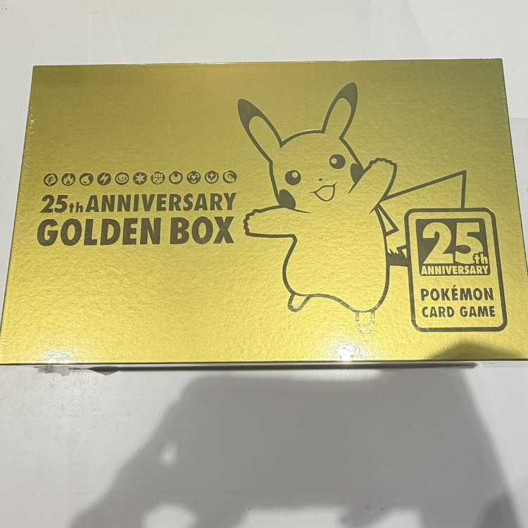 25th ANNIVERSARY GOLDENBOX 未開封BOX 1BOX