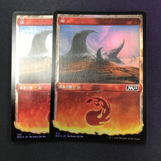 山 M21 ショーケースfoil 2枚