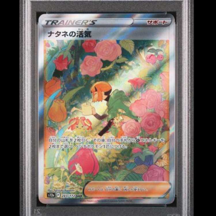 【PSA10】 ナタネの活気 (SAR) {243/172} [S12a/VSTARユニバース] [SS] 1枚