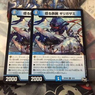 唸る鉄腕 ギリガザミ 2枚セット