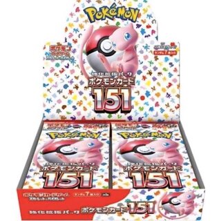 強化拡張パック「ポケモンカード151（イチゴーイチ）」 未開封BOX  1BOX