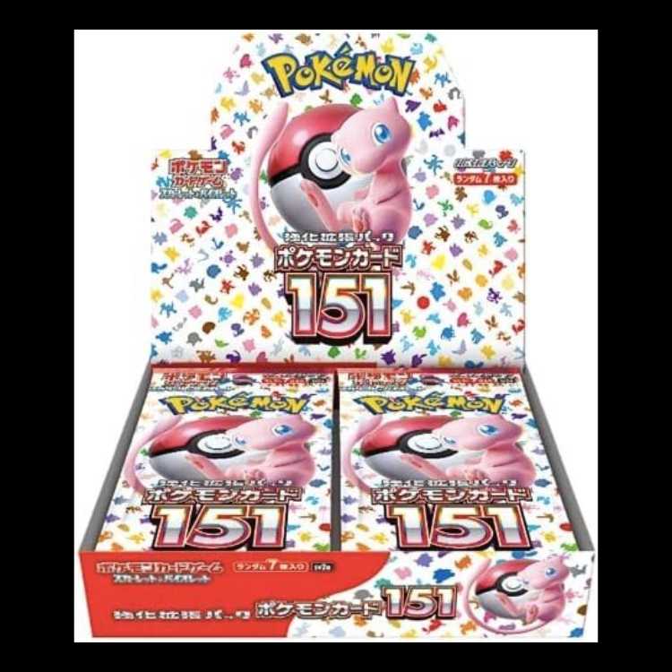 強化拡張パック「ポケモンカード151(イチゴーイチ)」 未開封BOX 1BOX