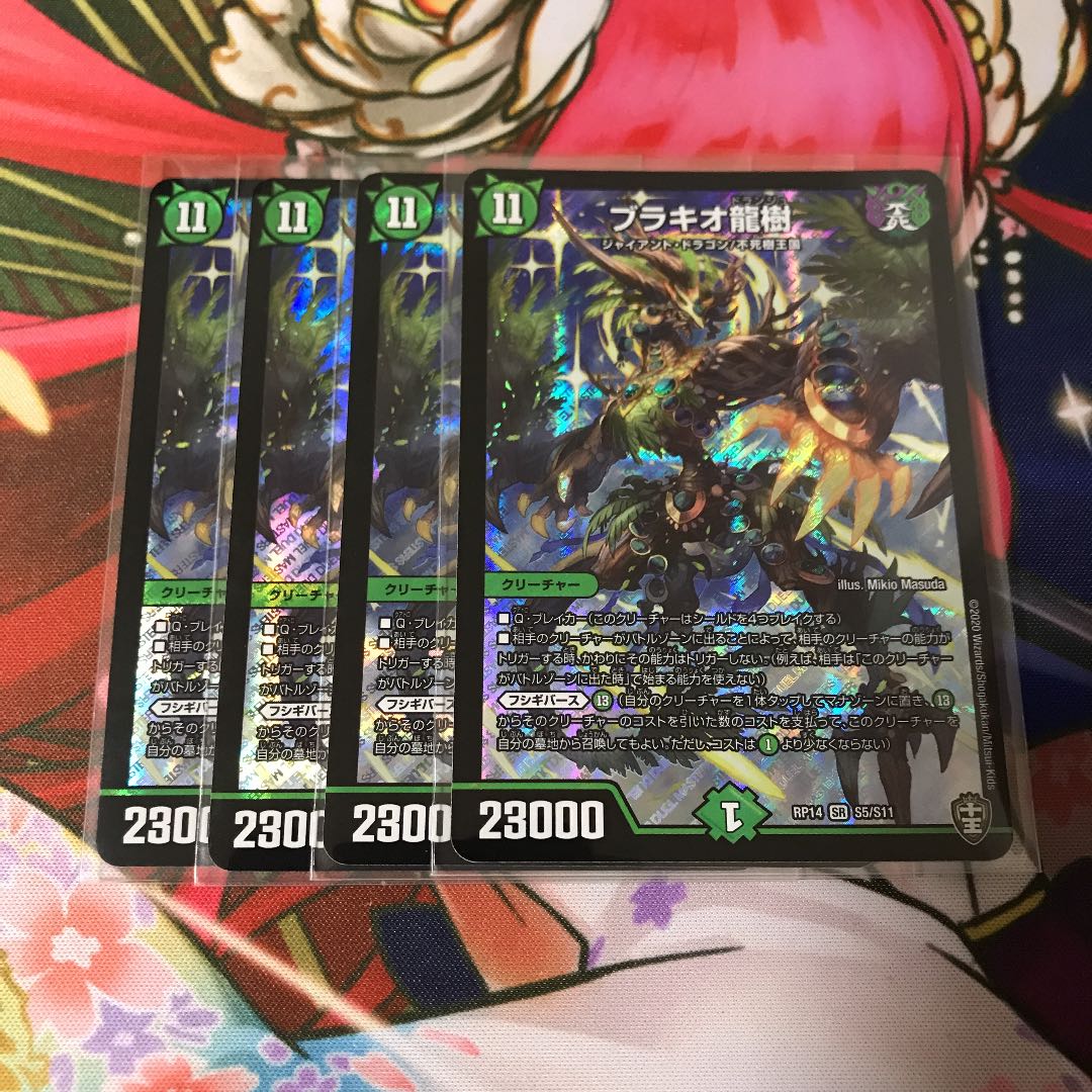 ブラキオ龍樹 4枚