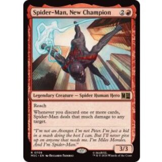 (FOIL)新たな勇士、スパイダーマン/Spider-Man, New Champion《英語》【MSC】 1