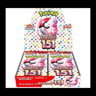 強化拡張パック「ポケモンカード151（イチゴーイチ）」 未開封BOX」の