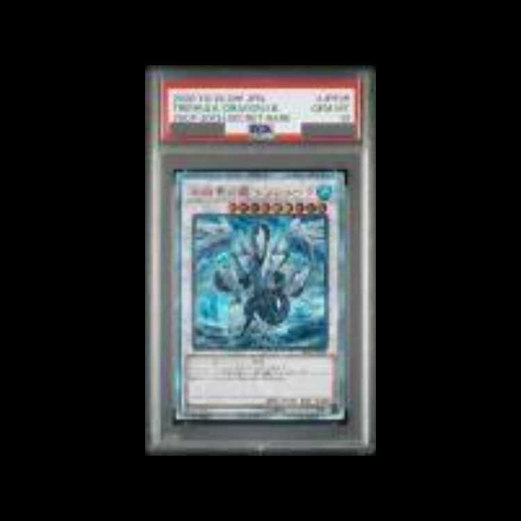 【PSA10】氷結界の龍 トリシューラ 20thシークレットレア JPF05 1枚