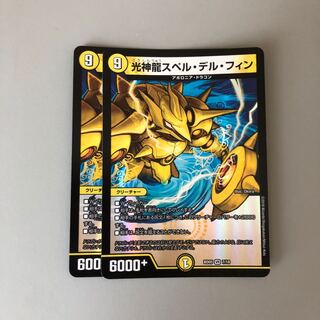 光神龍スペル・デル・フィン二枚