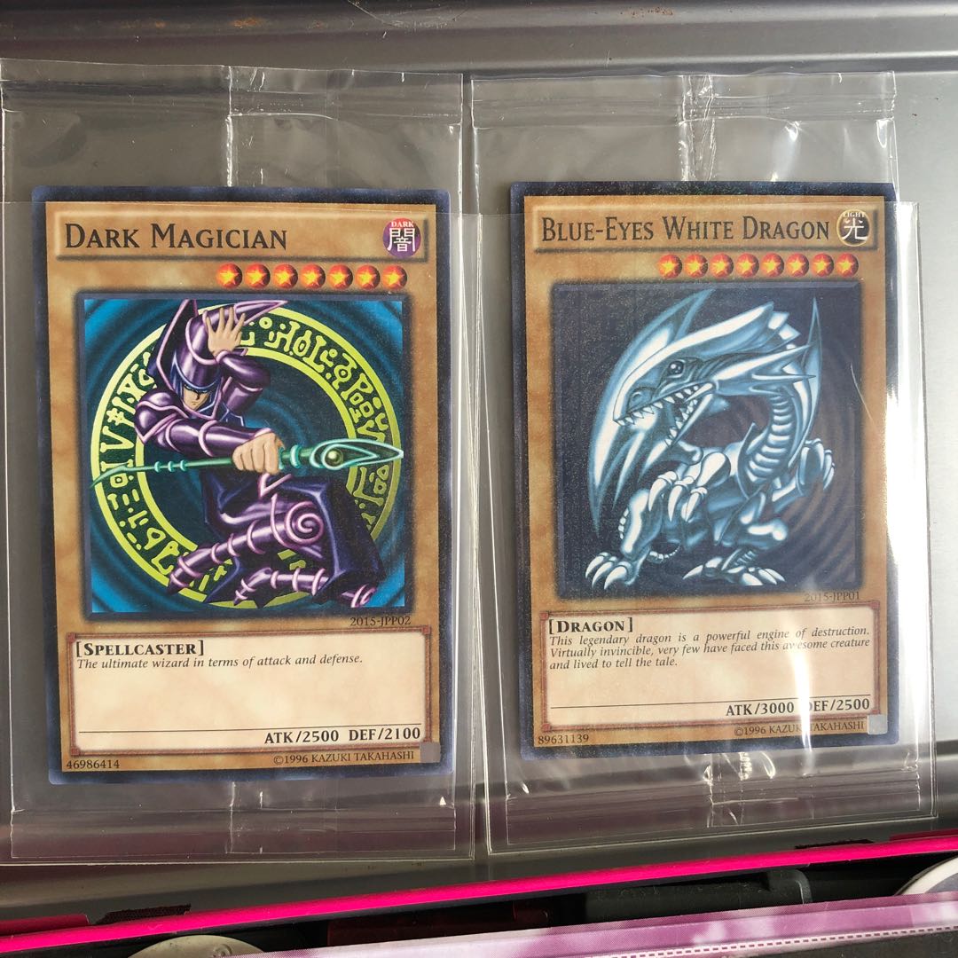 遊戯王 青眼の白龍 ブラックマジシャン wcs2015