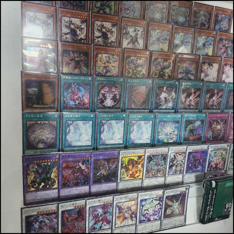 山屋　即日発送　白き森エルフェンノーツデッキ　耀星の風詩レギナ　耀星の花詩ルキナ 白き森のリゼット　罪宝の欺き 白き森の魔女 背信聖徒シルヴィア 蛇眼の断罪龍  1枚
