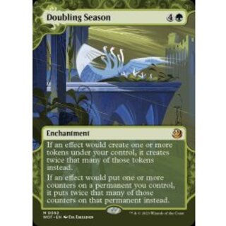 [EX](ショーケース枠)倍増の季節/Doubling Season《英語》【WOT】 1枚