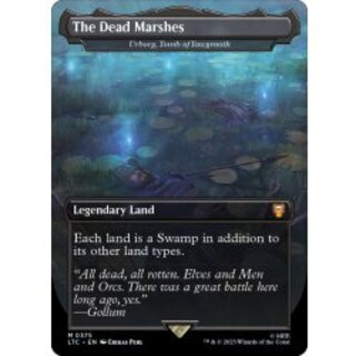 [EX+](フルアート)死者の沼地/The Dead Marshes　//　ヨーグモスの墳墓、アーボーグ/Urborg, Tomb of Yawgmoth《英語》【LTC】 1枚
