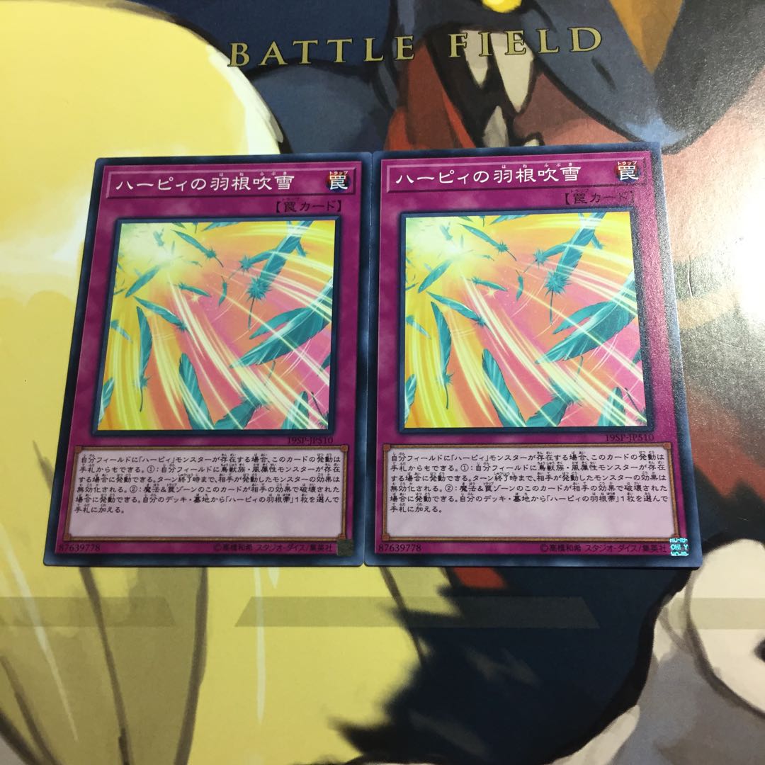 ハーピィの羽根吹雪 2枚